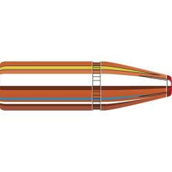 Bo&icirc;te de 100 ogives Hornady 35 CAL.357 250 GR SUB-X (350 LEGEND) 3503