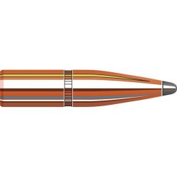 Bo&icirc;te de 100 ogives Hornady 6.5MM .264 140GR SP 2630