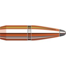 Bo&icirc;te de 100 ogives Hornady 6MM .243 100GR BTSP 2453