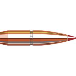 Bo&icirc;te de 100 ogives Hornady 6.5MM .264 129GR SST 26202