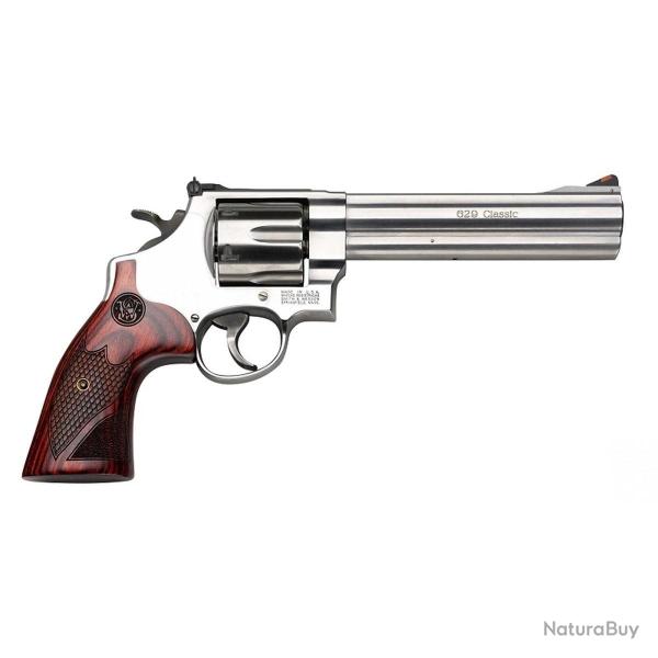 Revolver S&W 629 DELUXE CAL.44MAG CROSSE bois 6 coups 6.5" 150714