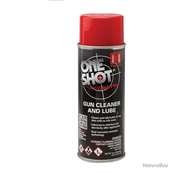 ONE SHOT GUN CLEANER/LUBE 10 Oz w/Dyna Glide Plus 99901