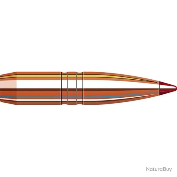 Bo�te de 50 ogives Hornady 6.5MM .264 120GR CX 261104