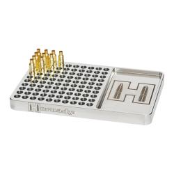 Hornady ALUMINUM RELOADING BLOCK NON-ANODIZED 480044