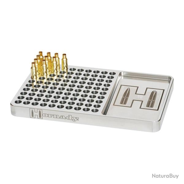 Hornady ALUMINUM RELOADING BLOCK NON-ANODIZED 480044