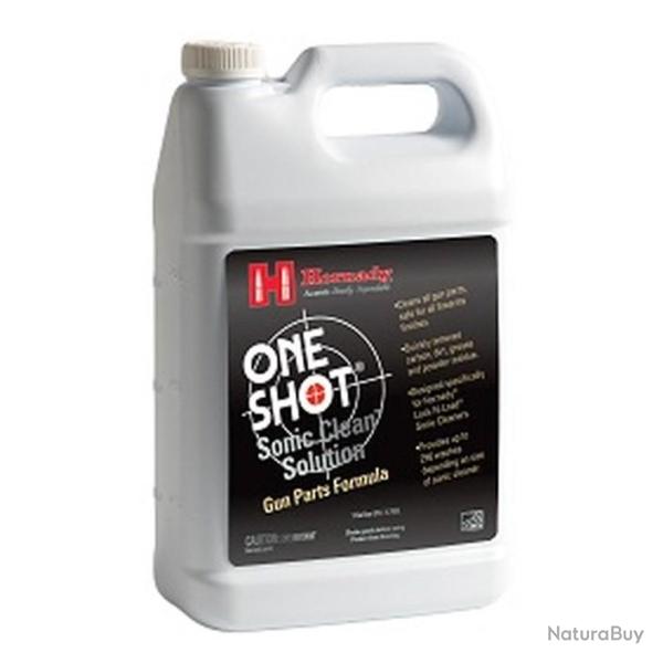 SOLUTION de NETTOYAGE Hornady ONE SHOT SONIC CLEAN 3.8L 043361