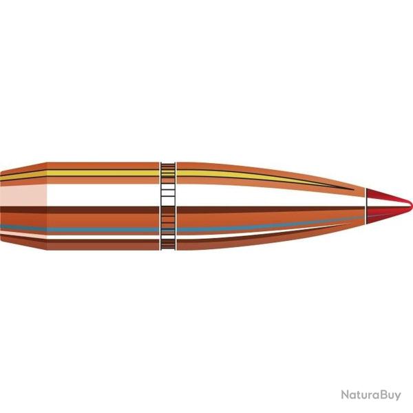 Bo�te de 100 ogives Hornady 6.5MM .264 123GR SST (GREN LBC LAP) 26173