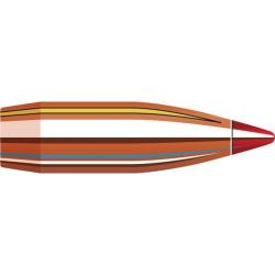 Bo&icirc;te de 100 ogives Hornady 6MM .243 75GR V-MAX 22420