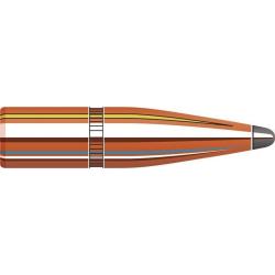 Bo&icirc;te de 100 ogives Hornady 6.5MM .264 129GR SP 2620