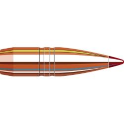Bo&icirc;te de 50 ogives Hornady 338 CAL.338 185GR CX 332704