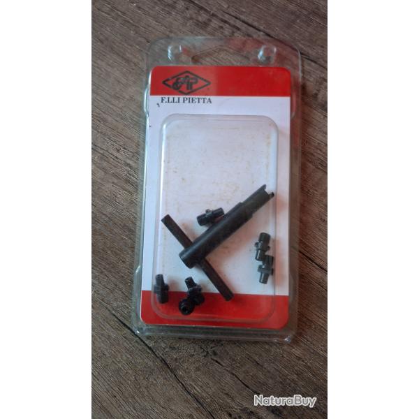 Kit 6 chemin�es + clef de d�montage pietta