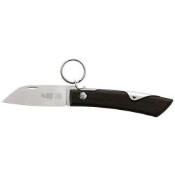 Couteau avec porte cl&eacute; Solingen IBEX 60 Ch&ecirc;ne Fum&eacute;