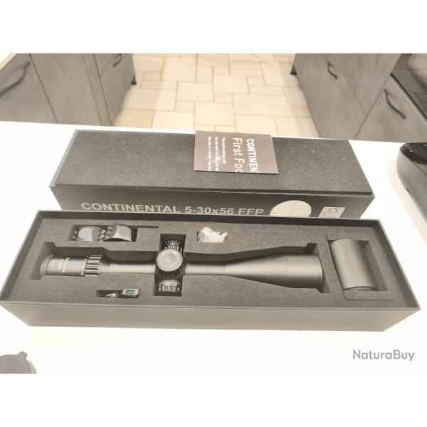 LUNETTE CONTINENTAL 5-30X56 FFP 34MM RET 34FFP