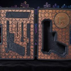 Mallette personnalis&eacute; Glock 17/45/19 et autres