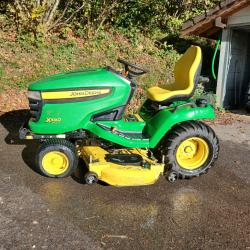 Vend tracteur tondeuse John Deere X540 - seulement 189 heures