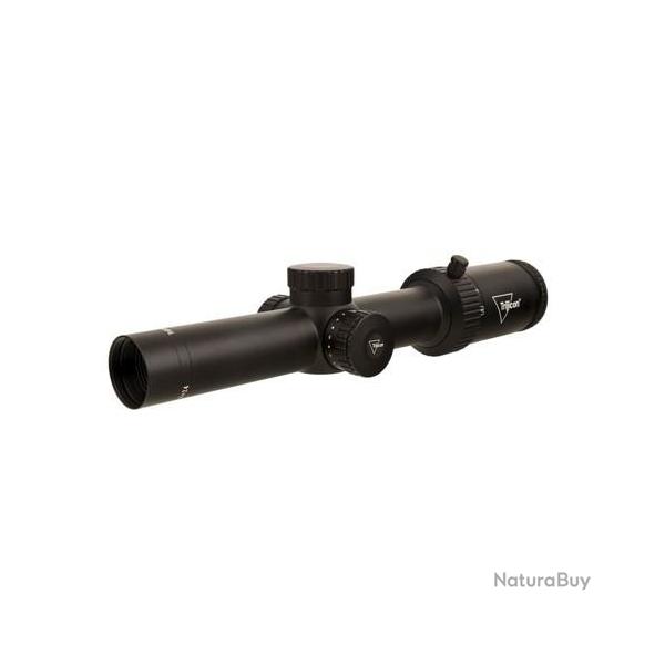 LUNETTE TRIJICON CREDO HX 1-4X24 SFP AVEC STANDARD DUPLEX ROUGE DIAM 30MM