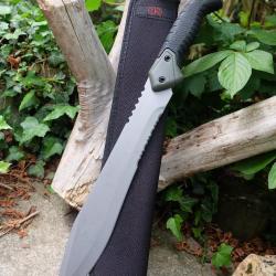 Couteau Machette Survie Reapr TAC Jungle Lame Acier 420 Manche TPR Etui Nylon Outlast Alaska 01