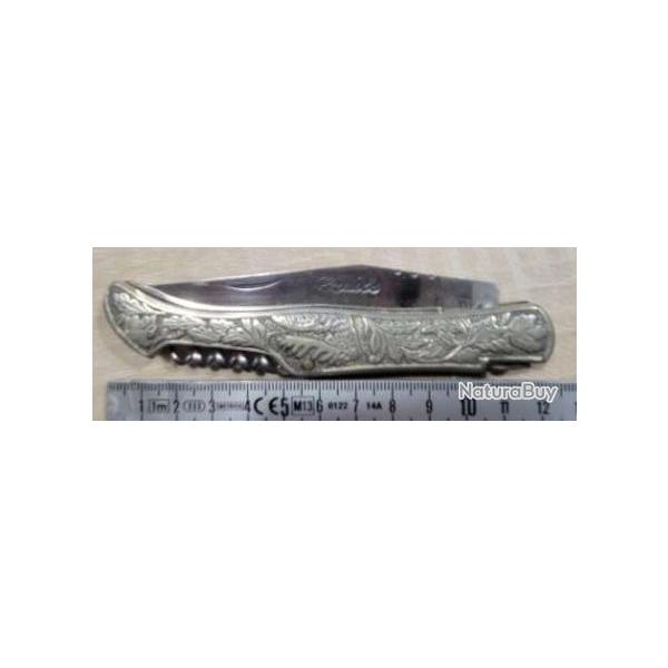 Couteau laguiole avec tire bouchon chasse