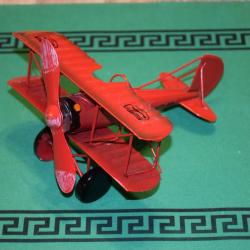 Avion Biplan Rouge