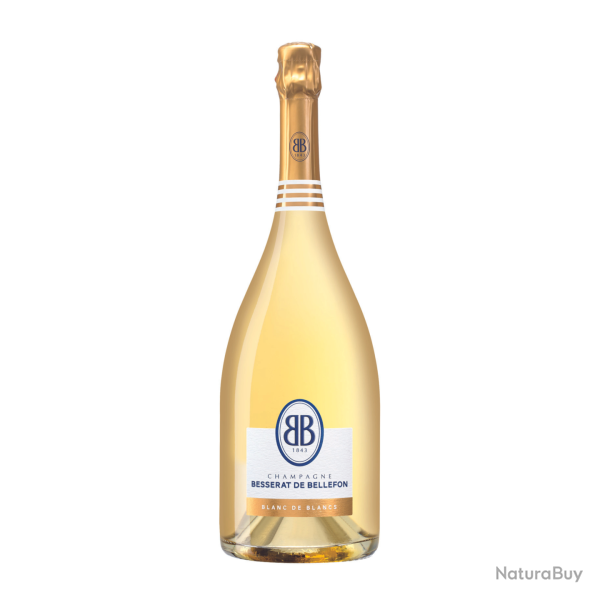 Magnum Champagne Besserat de Bellefon Blanc de Blancs Grand Cru  150cl en �tui