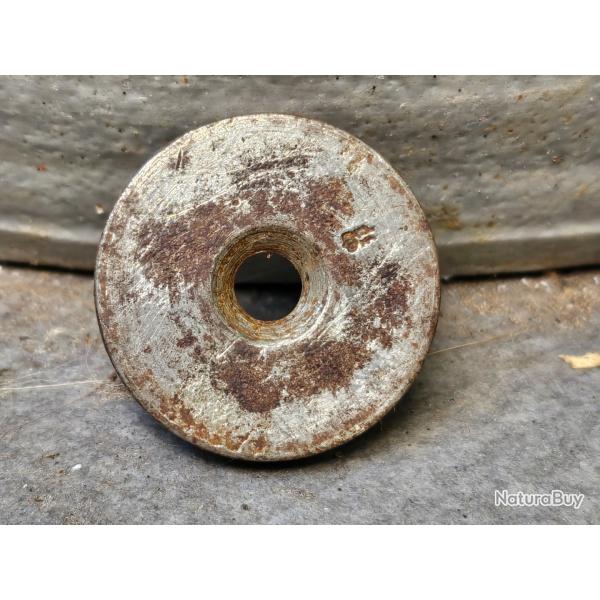 Disque / pastille de crosse de fusil Mauser G98 Gewehr 98 ww1 ( ref 0 1026 )