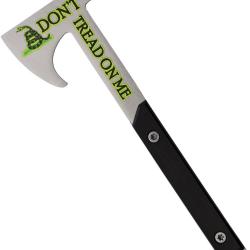 D&eacute;capsuleur Magn&eacute;tique Forme Hache Rough Rider Don't Tread on Me Manche Bois Noir RR2721