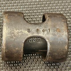 Embouchoir usin&eacute; en H pour Mauser 98k k98 ( ref O 1026 ) num&eacute;ro 3541