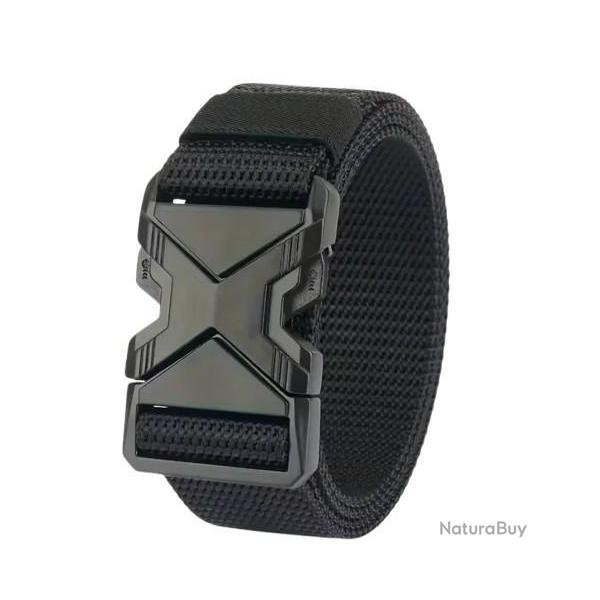 Ceinture tactique Noire v3 - Livraison gratuite