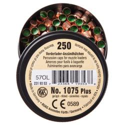 Amorces RWS Poudre noire 1075 PLUS - Boite de 250 unit&eacute;s