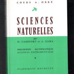 scolaire ancien, sciences naturelles  camefort et gama
