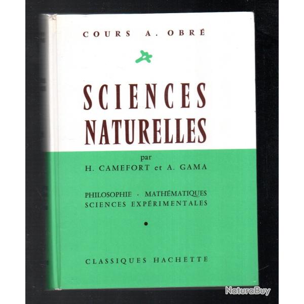 scolaire ancien, sciences naturelles  camefort et gama