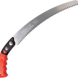 Scie d'&Eacute;lagage Courbe Samurai Sumo 400 mm Lame Tremp&eacute;e Manche Caoutchouc Fourreau SAM13108