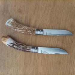 Paire opinels cerf no7