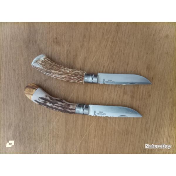Paire opinels cerf no7