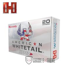 20 Cartouches HORNADY American Whitetail Tipped 150Gr Cal 308 Win SST
