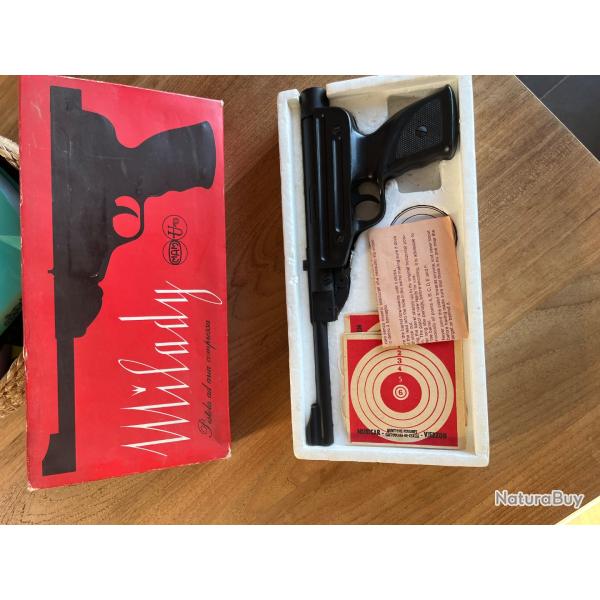 Pistolet air comprim� milady