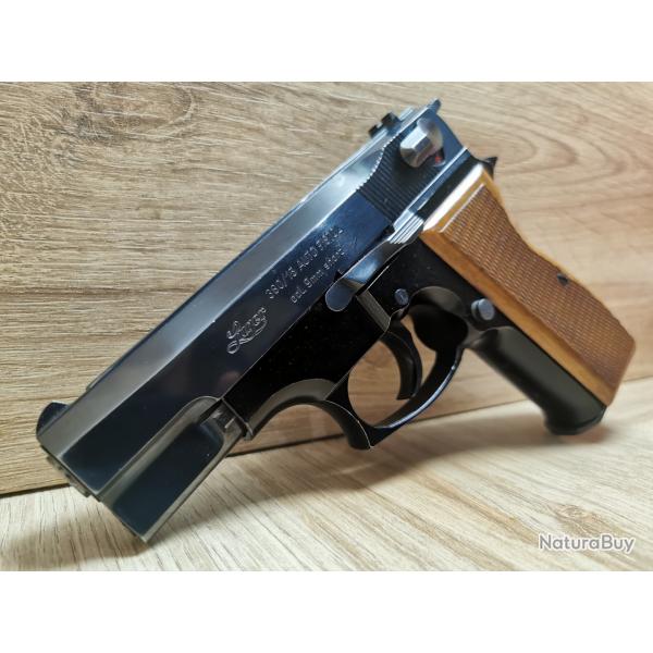 Pistolet semi-automatique LUGER 9mm court avec 2 chargeurs de 15coups SA/DA M380/15