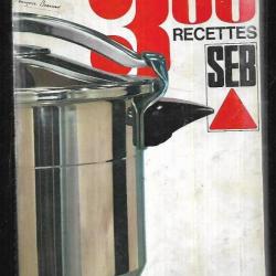 300 recettes seb , soer cocotte seb cartonn&eacute; 12 &egrave;me &eacute;dition