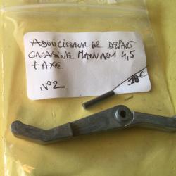 VENDU PAR LE-CUIRASSIER N&deg;2 ADOUCISSEUR DE DETART CARABINE MANU ARM 4,5 + AXE