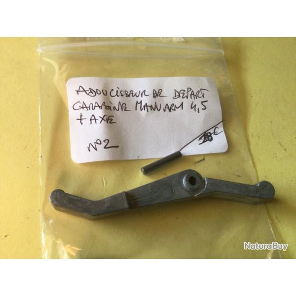 VENDU PAR LE-CUIRASSIER N�2 ADOUCISSEUR DE DETART CARABINE MANU ARM 4,5 + AXE