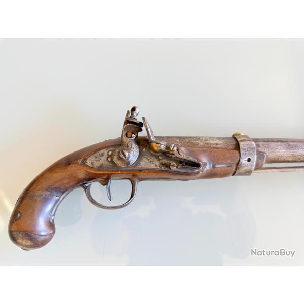 Pistolet � silex ancien
