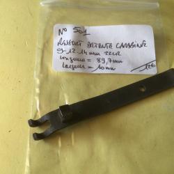 VENDU PAR LE-CUIRASSIER N&deg;501 RESSORT DETENTE CARABINE 9-12-14 MM 22 LR GAUCHER