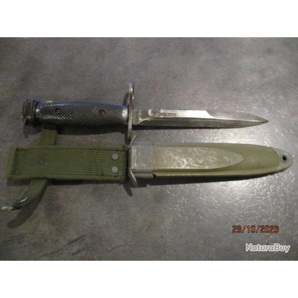 Ba�onnette US M7 Colt avec fourreau USM8A1, TBE