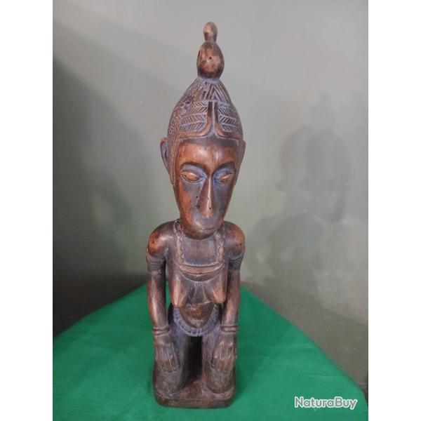 Sculpture en bois d'inspiration africaine �poque 1950-60