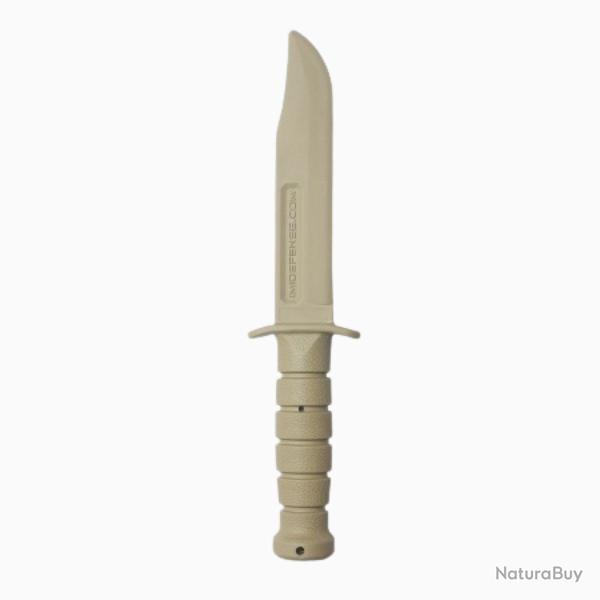 Couteau d'entra�nement RTK souple Tan