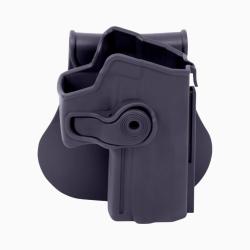 Holster LV2 Heckler & Koch Usp Compact 9/.40 Noir Droitier