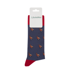 Chaussettes Homme Grouse - Vintage navy - Schoffel - Bleu / Taille unique