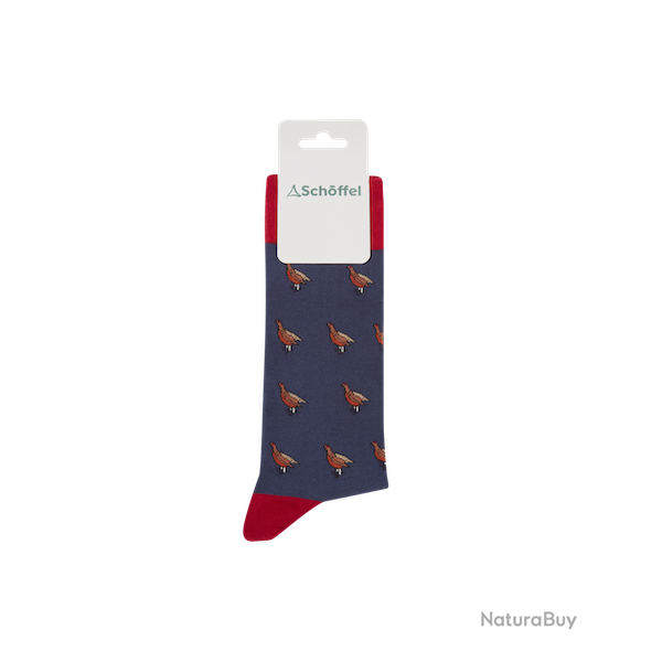 Chaussettes Homme Grouse - Vintage navy - Schoffel - Bleu / Taille unique