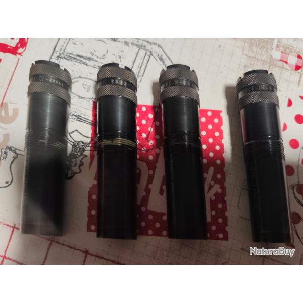 Chokes Benelli crio plus 2 cm skeet -1/4 -1/2 et 3/4 le lot �tat neuf