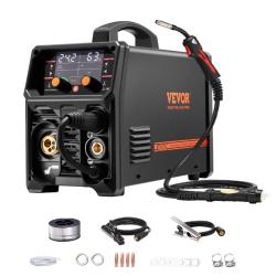 Poste &agrave; Souder MIG 200A Puls&eacute; 5-en-1 - MIG/MMA/Lift TIG - &Eacute;cran LCD